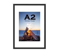 Scholar Tree Cadre photo A2, cadre photo noir, fixation murale