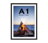 Scholar Tree Cadre photo en bois noir A1 (59,4 x 84,1 cm) à fixer au mur