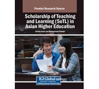 Scholarship Of Teaching And Learning (Sotl) In Asian Higher Education Paperback Book