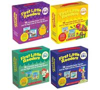 Scholastic First Little Readers 4 Parent Packs Set - Guided Reading Level E&F, G&H, I&J, K&L