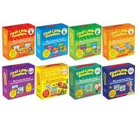 Scholastic First Little Readers 8 Parent Packs Complete Set - Guided Reading Level A, B, C, D, E&F, G&H, I&J, K&L