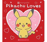 Scholastic - Pikachu Loves Pok mon Monpok Board Book - Board book - E245z