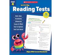 Scholastic Success with Reading Tests Grade 4 Workbook