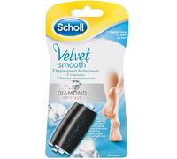 Scholl 2X Velvet Smooth Express Pedi Recharges Fortes 2 Pièces