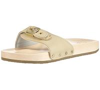 Scholl Adulte Mixte PESCURA Flat Sabots, Beige (Sand), 45 EU