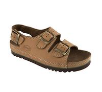 Scholl Air Bag Back Strap, Scarpe da Lavoro per settore medico Unisex - Adulto, Marrone, 38 EU