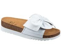 Scholl Bowy, Slide Sandal Donna, Bianco, 37 EU