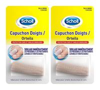 Scholl Capuchon Doigts Orteils Cors et Ongles Endoloris Set(S) 2x1 pc(s)