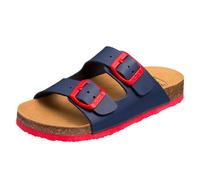 Scholl Chaussures Été Kids Mules Air Bag Bleu Marine Rouge Taille 33