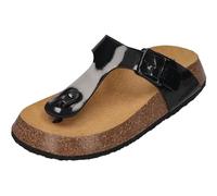 Scholl Chaussures pour femme - Tongs ANAIS 24 - Noir, Noir , 38 EU