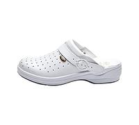 Scholl New New Bonus Punched Zueco Blanco Talla 36 1 Par