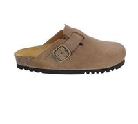 Scholl Clog Avec Semelle Intérieure En Daim Velours Taupe