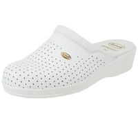Scholl Clog Backguard, Zoccoli Sanitari Medicali, Donna, Bianco, 39 EU