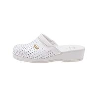 Scholl Clog Backguard, Zoccoli Sanitari Medicali, Donna, Bianco, 39 EU