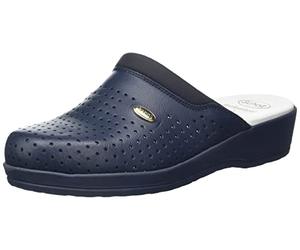 Scholl Clog Backguard, Zoccoli Sanitari Medicali, Donna, Blue Navy, 35 EU