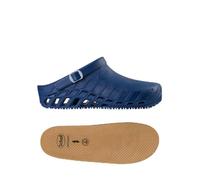 Scholl Clog Evo Bleu + Semelles Anatomiques et Antistatiques pour Clog Evo - Bleu/Marron