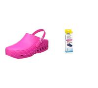 Scholl Clog Evo Fuchsia + Semelles Antistatiques avec Memory Cushion pour Clog Evo - Fuchsia/Marron