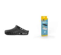 Scholl Clog Evo Noir + Semelles Pro Antistatiques avec Memory Cushion pour Clog Evo - Noir/Noir