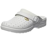 Scholl Mixte Clog Racy Sabots Sanitaire, Bianco, 46 EU