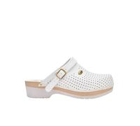 Scholl Clog Supercomfort Mixte, Bianco, 46 EU