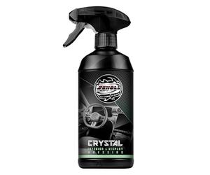 Scholl Concepts Spray de tableau de bord 3 en 1 de 500 ml - Nettoyant intérieur de voiture de qualité supérieure pour le conditionneur de véhicule - Crystal Interior & Display Dressing - Fabriqué en