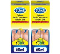 Scholl Traitement Anti-Crevasses Talons 60 ml - Lot de 2