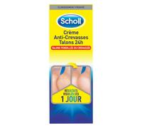 Scholl Crème Anti-Crevasses Talons 24h 60 ml