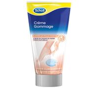SCHOLL - Crème Gommage Pieds Adoucissante, Élimine Doucement les Peaux Mortes (Tube 75 mL) - Le Lot De 3