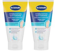 Scholl Crème Pieds Hydratation Renforcée pour peaux sèches - Réhydrate instantanément - Enrichie en glycérine pour des pieds plus lisses et plus doux - 150ml (Lot de 2)