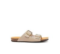 Scholl Didier, Sandali Uomo, 2 cinturini, Beige Scuro, 40 EU