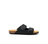 Scholl Didier, Sandali Uomo, 2 cinturini, Nero, 45 EU