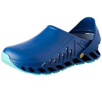 Scholl Evoflex - Zoccoli Unisex - Zoccoli sanitari con cinturino e plantare anatomico - Calzature Ospedaliere Blu - Antistatico e antiscivolo
