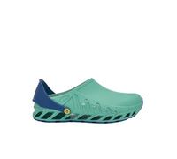Scholl Evoflex - Zoccoli Unisex - Zoccoli sanitari con cinturino e plantare anatomico - Calzature Ospedaliere Bianco - Antistatico e antiscivolo,