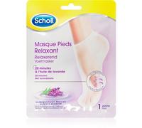Scholl Expert Care masque régénérant pieds forme de chaussettes arôme lavande 1 paire