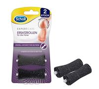 Scholl EXPERTCARE Lot de 2 Rouleaux de Rechange Talon - Recharge pour Râpe Electrique Scholl - Avec Particules de Diamant