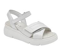 Scholl Femme Bali Cross Sandal, Blanc, 37 EU