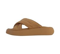 Scholl Sandale compensée Boca Cross Cuir Femme Cognac 41 EU