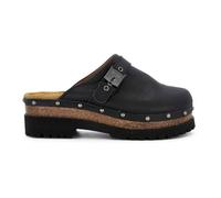 Scholl Femme Cindy Cork Sandale, Black, 39 EU