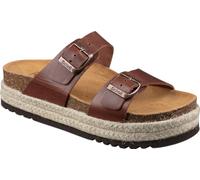Scholl Femme INES Sandale, Marron, 38 EU