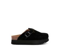 Scholl Femme Justine Sandale, Black, 39 EU