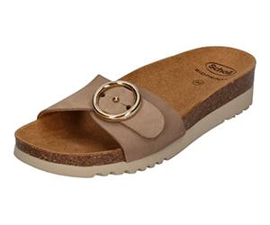Scholl Femme Malibu' Mule, Taupe, 40 EU