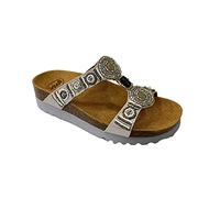 Scholl Femme New Bogota' Wedge, Silver Gold, 36 EU