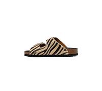 Scholl Femme Noelle Mules-et-sabots, Zebra Beige Black, 36 EU