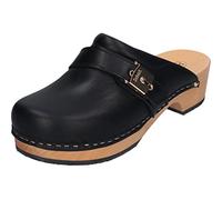 Scholl Femme Pescura Clog 50 Mules-et-sabots, Noir, 39 EU