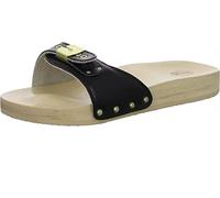 Scholl Femme Pescura Flat Mules-&-sabots/femme, Noir, 36 EU