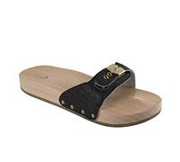 Scholl Femme Pescura Flat Mules-&-sabots/femme, Noir, 37 EU