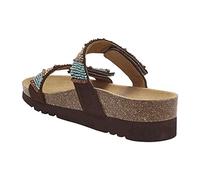 Scholl Femme ZAFIRAH 4.0 Sandale, Brown/Multi, 37 EU