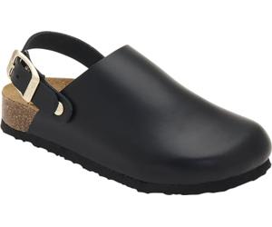 Scholl Garçon Unisex Kinder Mole Back Strap Sandale, Black, 27 EU