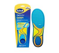 Scholl GelActiv Semelles intérieures décontractées pour femme - Pieds confortables toute la journée - Rembourrage en mousse à mémoire de forme et technologie GelWave - Taille 36-40