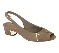 Scholl Gloria Mule Talon Gelactiv Taupe Taille 40 1 Paire